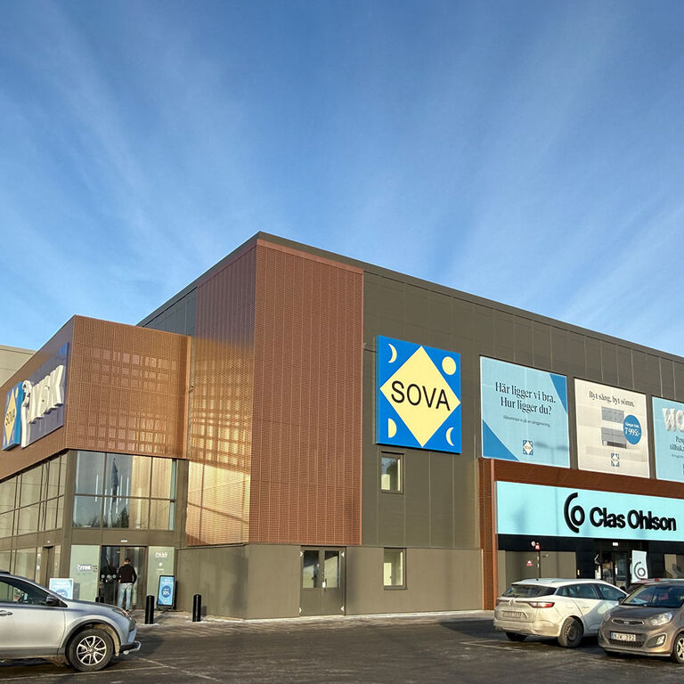 Sova butik i Stockholm, Arninge