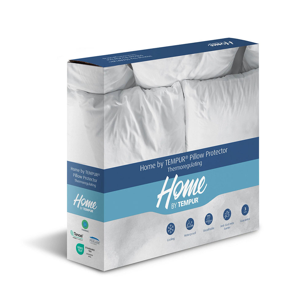Tempur Temperaturreglerande Kuddskydd 2-i-1 50x60