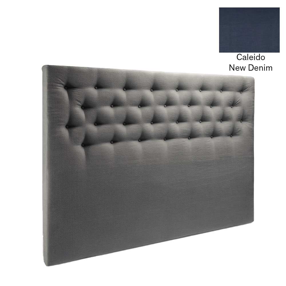 Mattsons Beds Buttoned Sänggavel 120x120 Blå