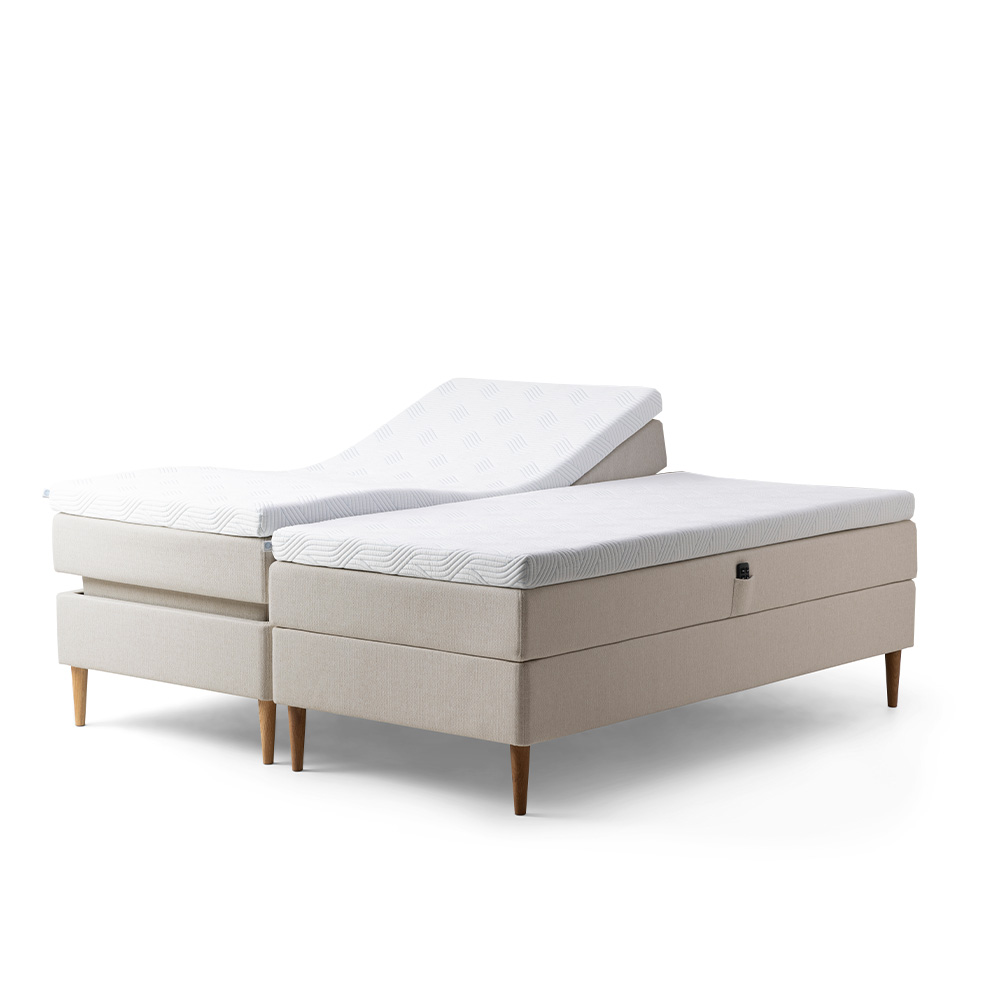 Tempur Promise Plus Ställbar Säng 80x200 Vit