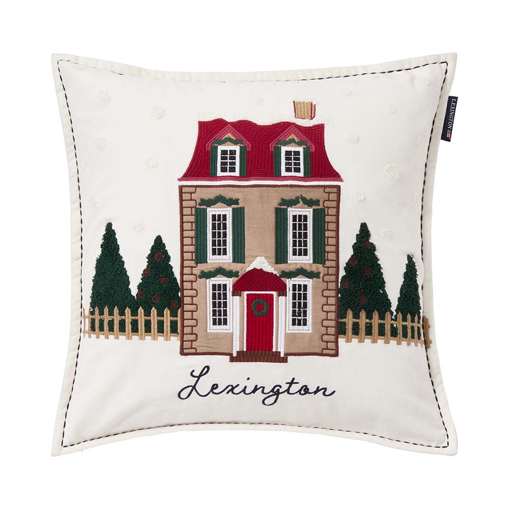 Lexington House Organic Cotton Velvet Prydnadskudde