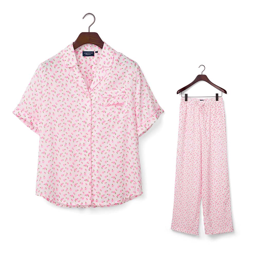 Lexington Rose Print Lyocell Pyjamas