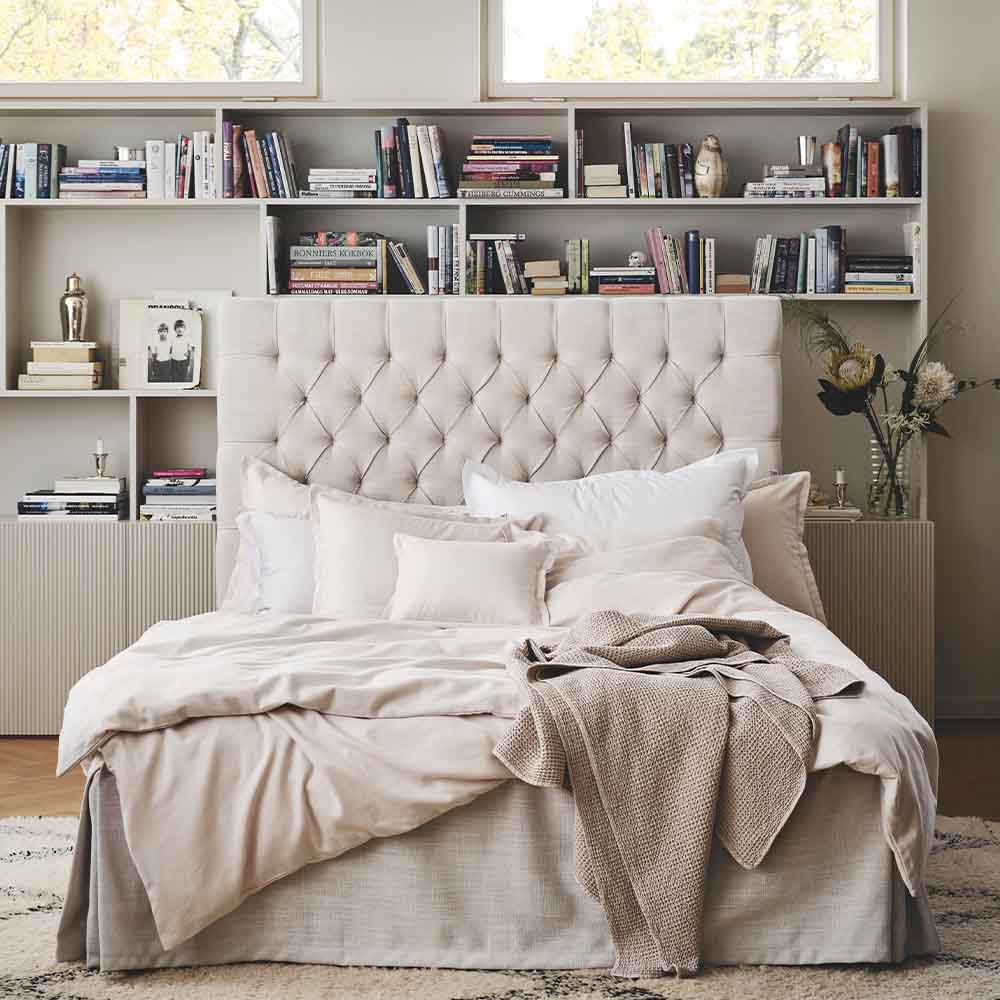 Mille Notti Paula Linen Sänggavel