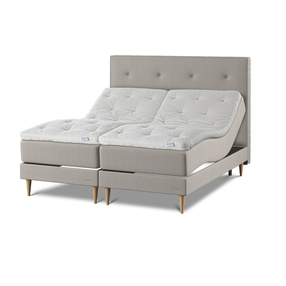 Hilding Family Plus Ställbar Säng 120x200 Beige