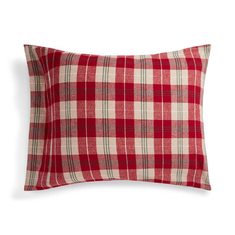 Lexington Checked Cotton Flannel Örngott