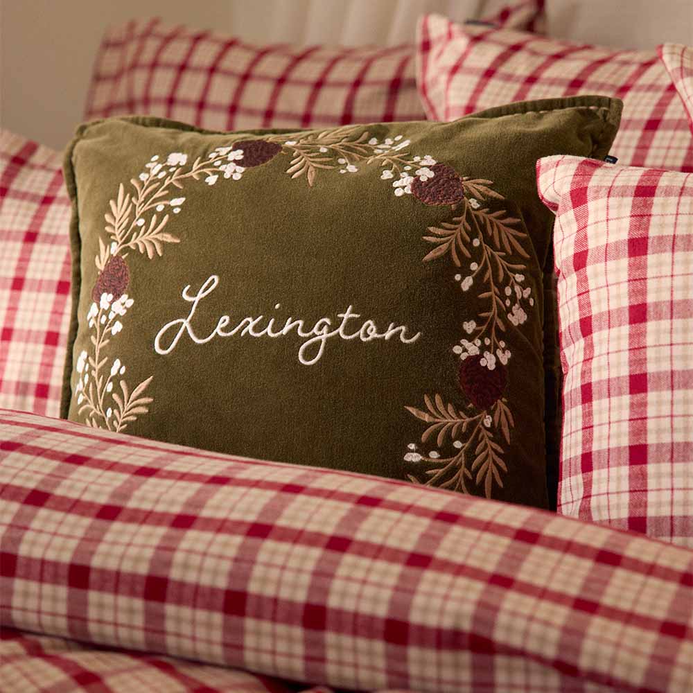 Lexington Checked Cotton Flannel Påslakanset