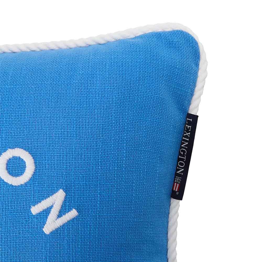 Lexington Marine Life Organic Cotton Canvas Prydnadskudde