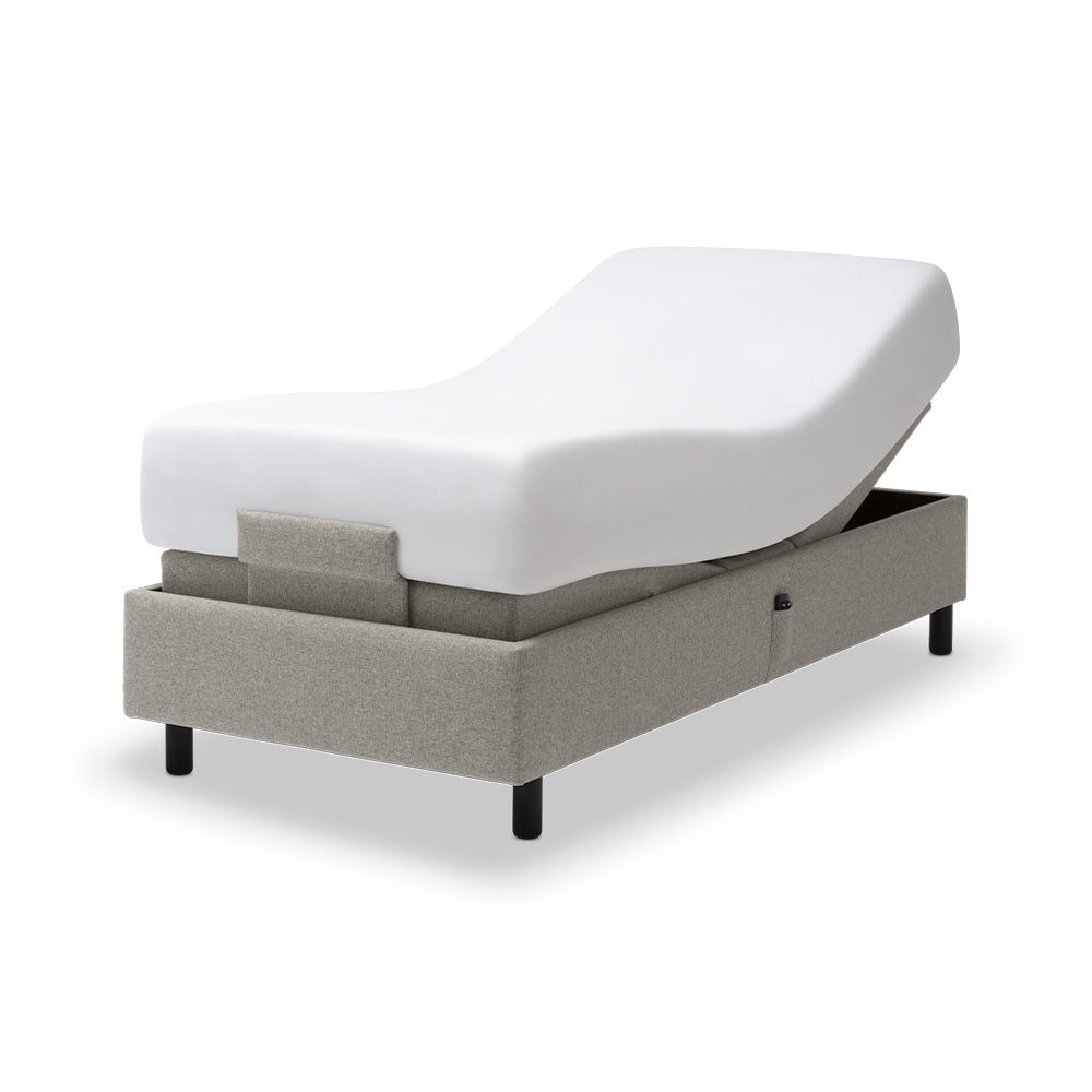 Tempur Box Spring Pro Plus Ställbar Säng 160x200 Warm Stone