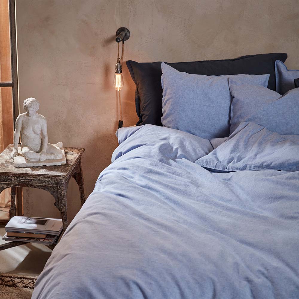 Gripsholm Chambray P&aring;slakanset