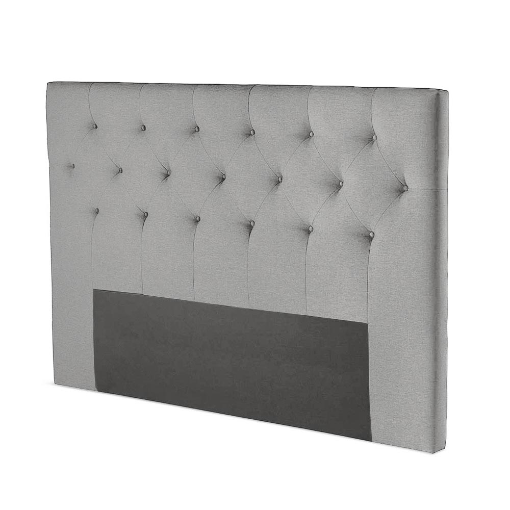 Viking Matrix Sänggavel 210x120 Grå