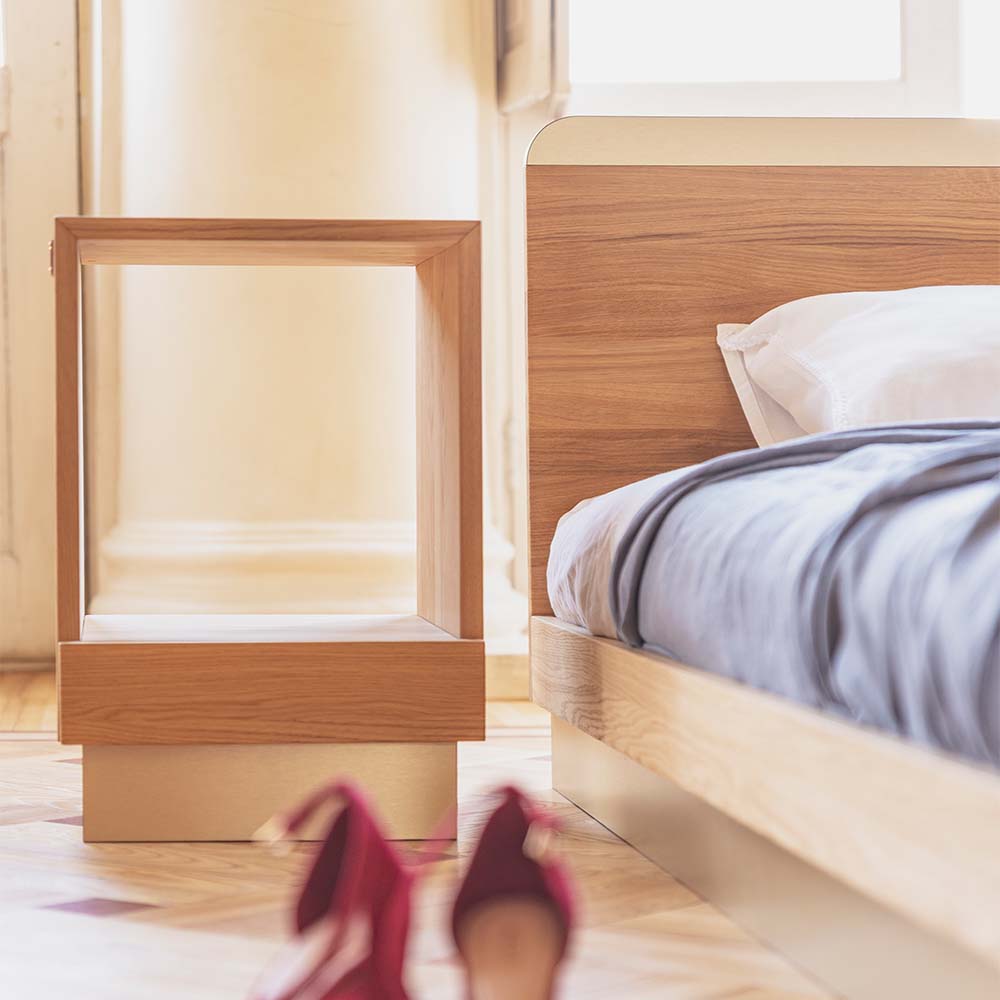 Kaissu Vira Gold Sängbord