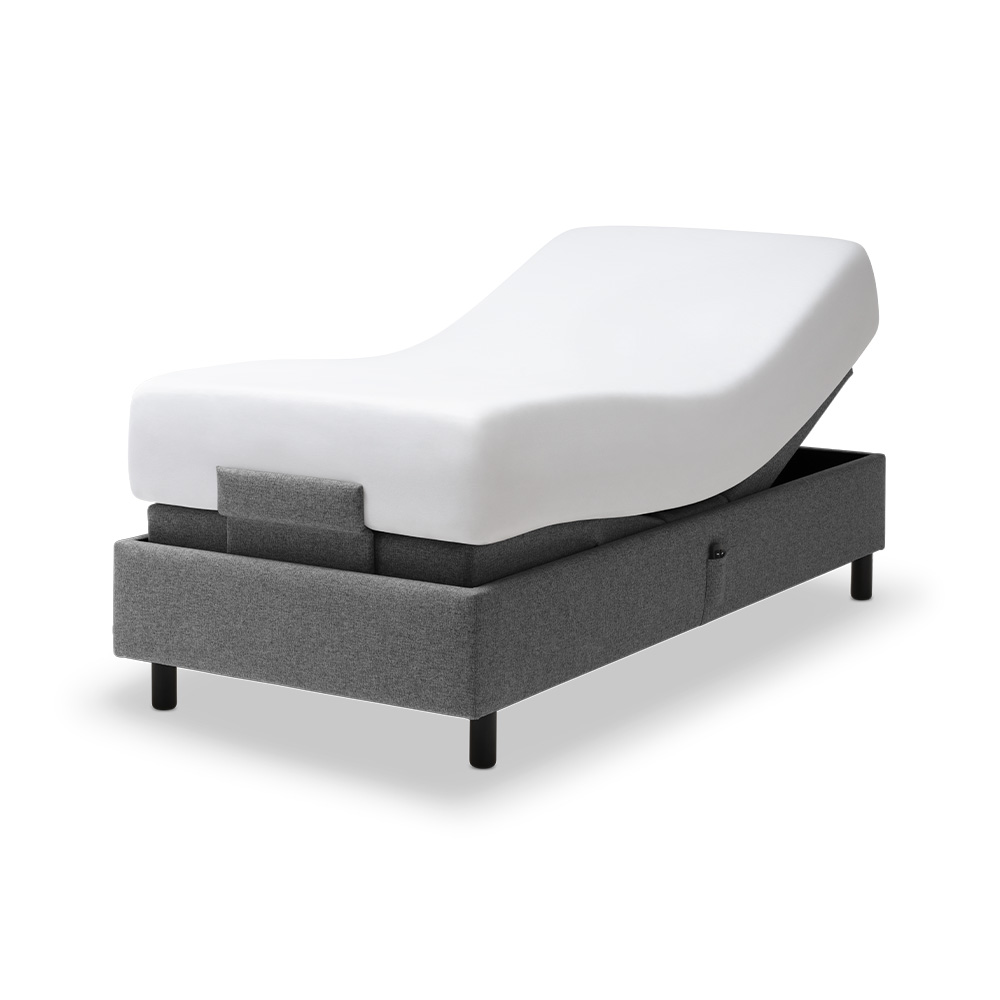 Tempur Box Spring Pro Plus Ställbar Säng 180x200 Dark Stone