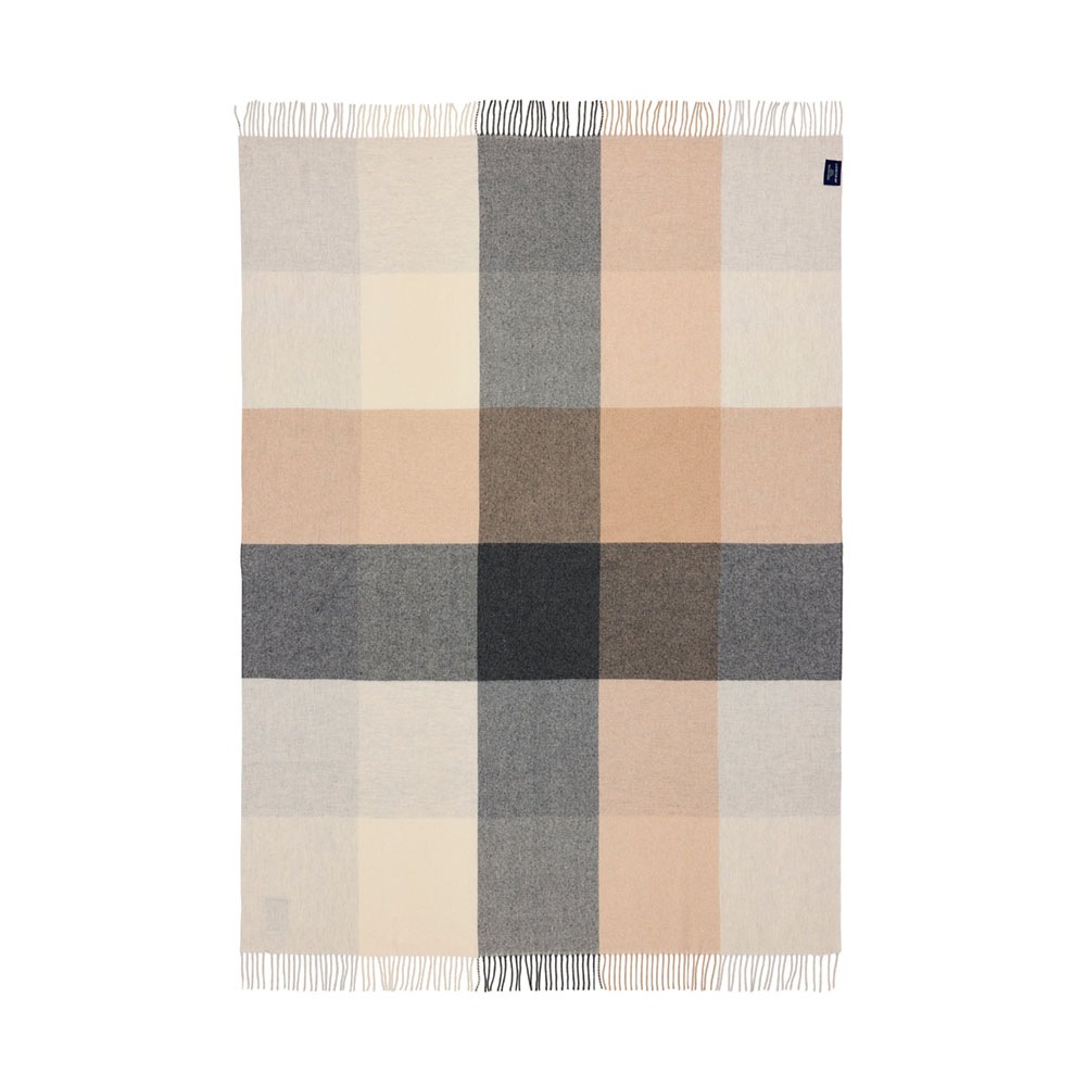 Lexington Checked Recycled Wool Pläd