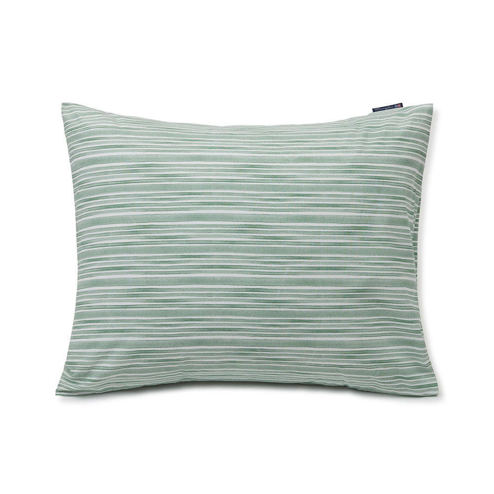 Lexington Striped Cotton Poplin Örngott