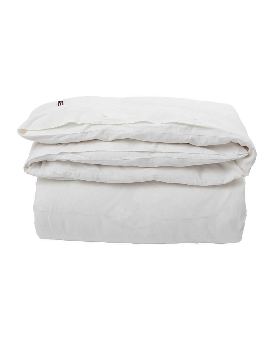 Lexington Poplin Icons Påslakan 150x210 Vit
