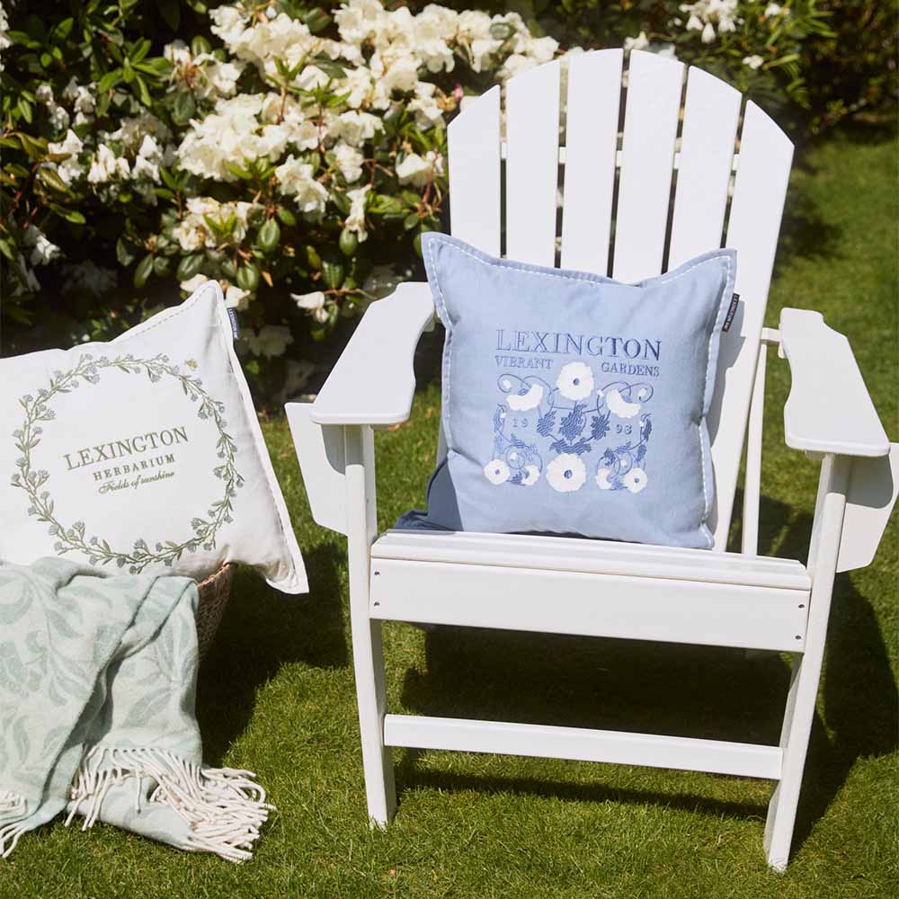 Lexington Wreath Linen/Cotton Logo Kuddfodral