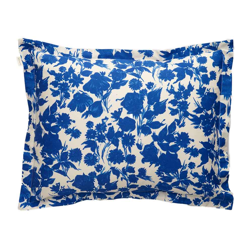Gant Floral Örngott 50x60 Blå