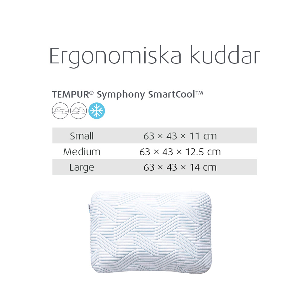 Tempur Symphony SmartCool Kudde