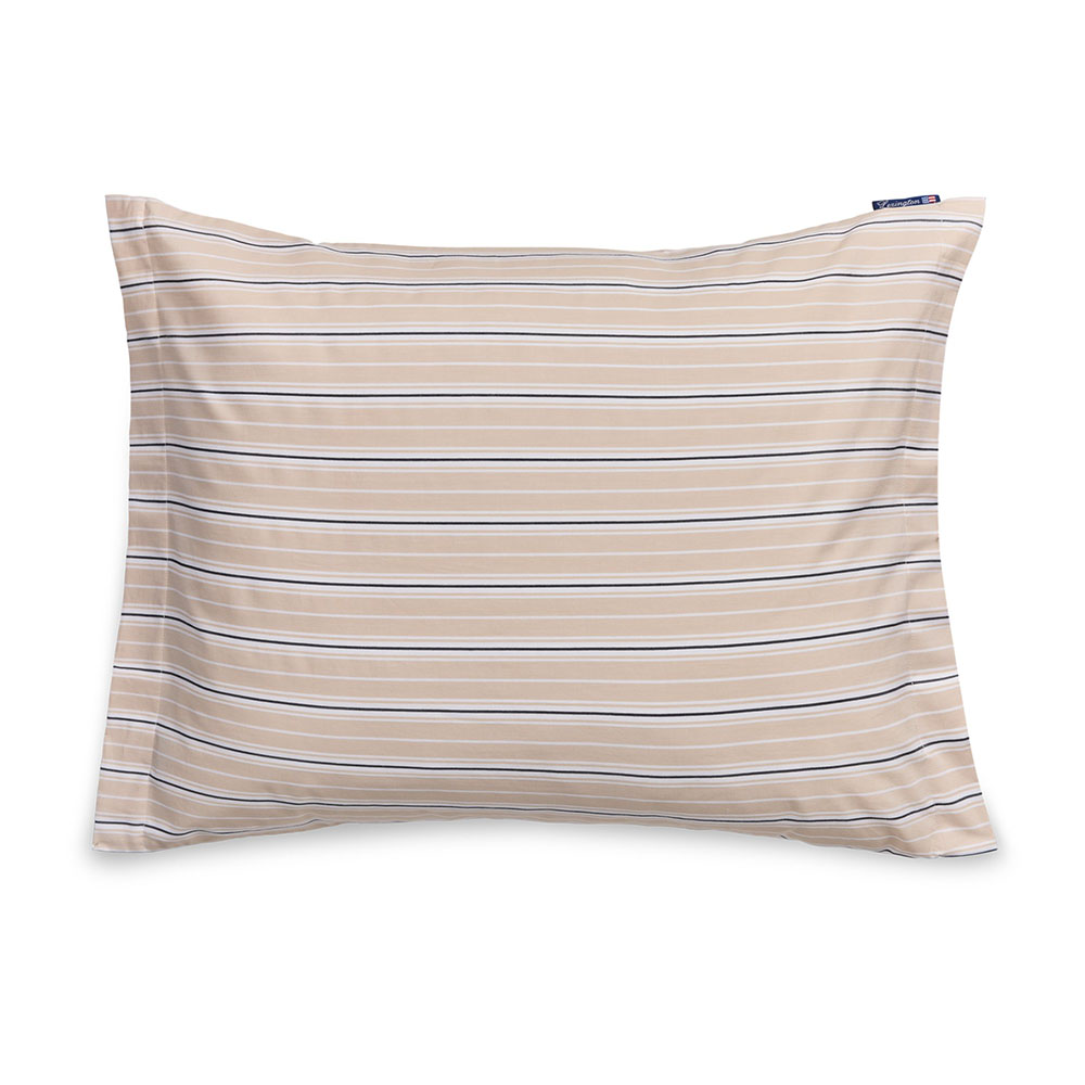 Lexington Striped Cotton Poplin &Ouml;rngott