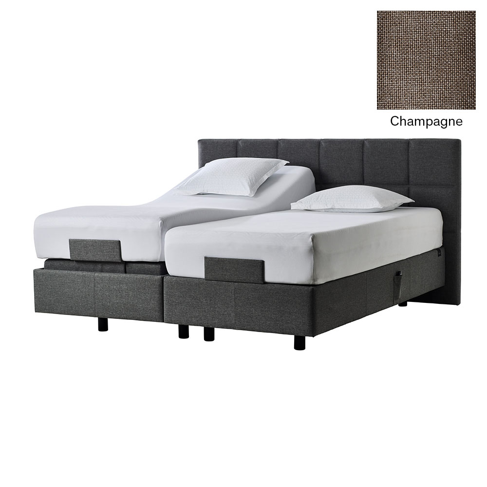 Tempur Spring Box Pro Plus Ställbar Säng 180x200 Beige