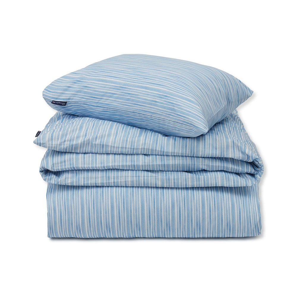 Lexington Striped Cotton Poplin P&aring;slakanset