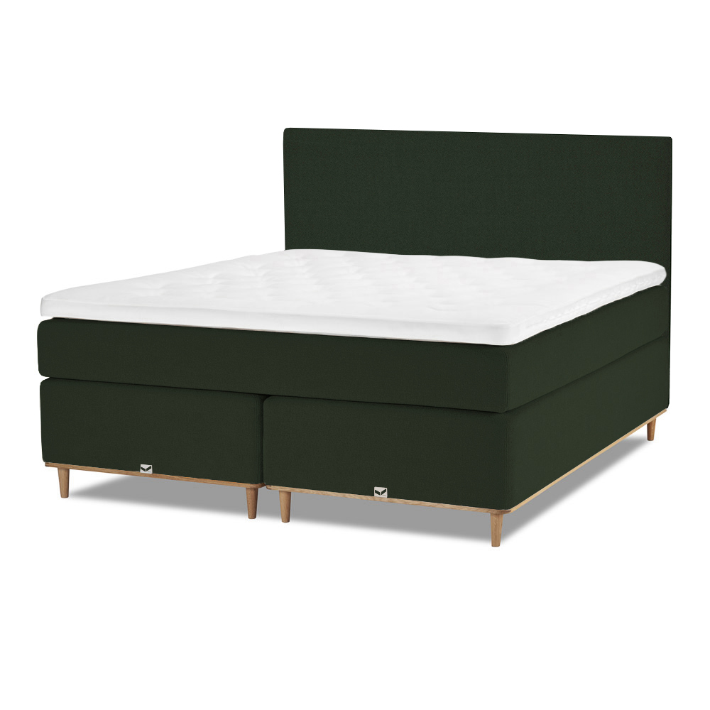 Viking Adelsö Kontinentalsäng 140x210 Forrest Green