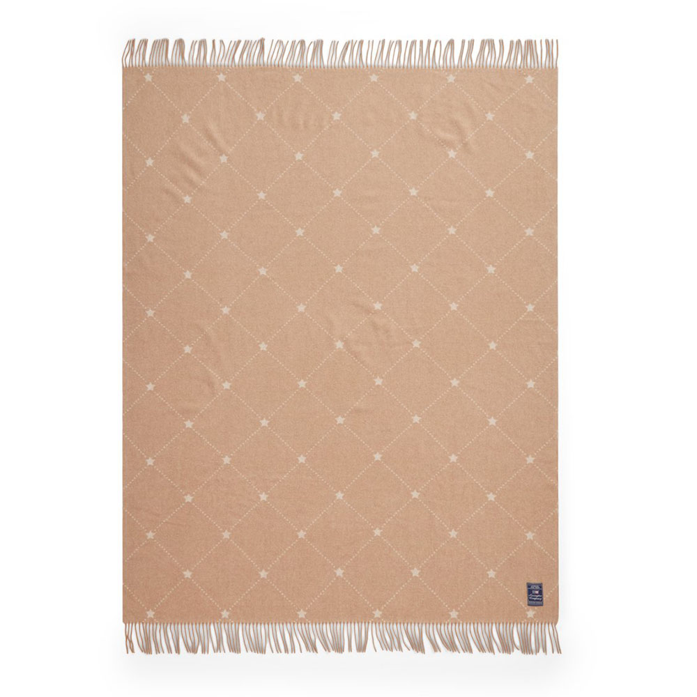 Lexington Signature Star Recycled Wool Pläd