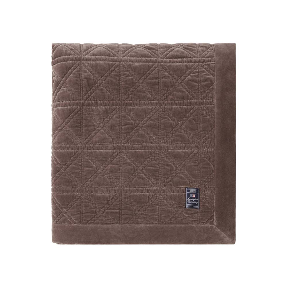 Lexington Rattan Quilted Organic Cotton Vevlet Överkast