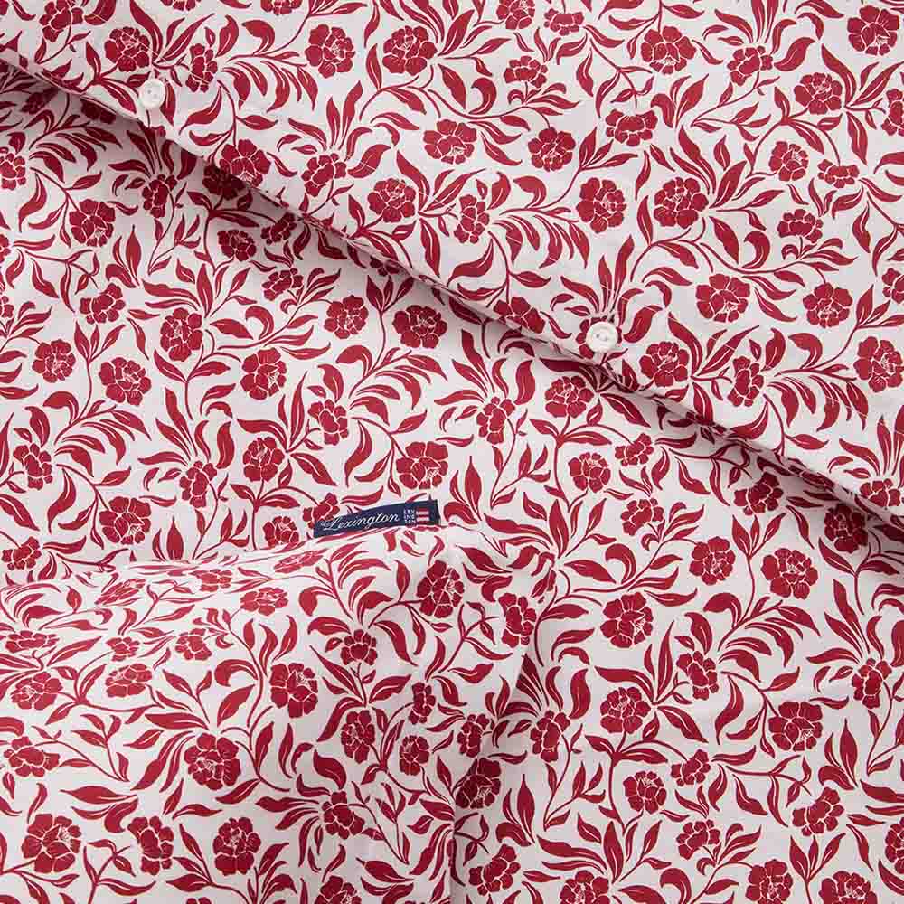 Lexington Flower Printed Cotton Sateen Blommigt Påslakanset