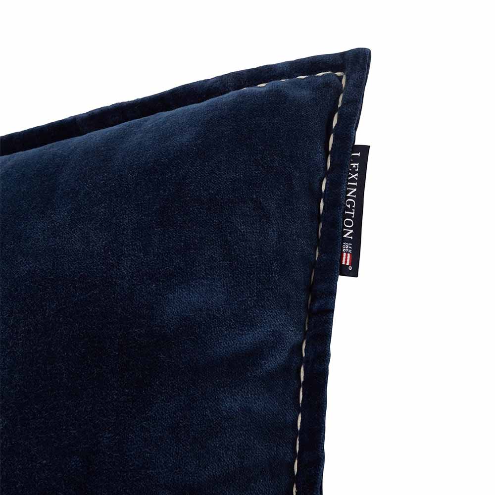 Lexington Logo Organic Cotton Velvet Kuddfodral