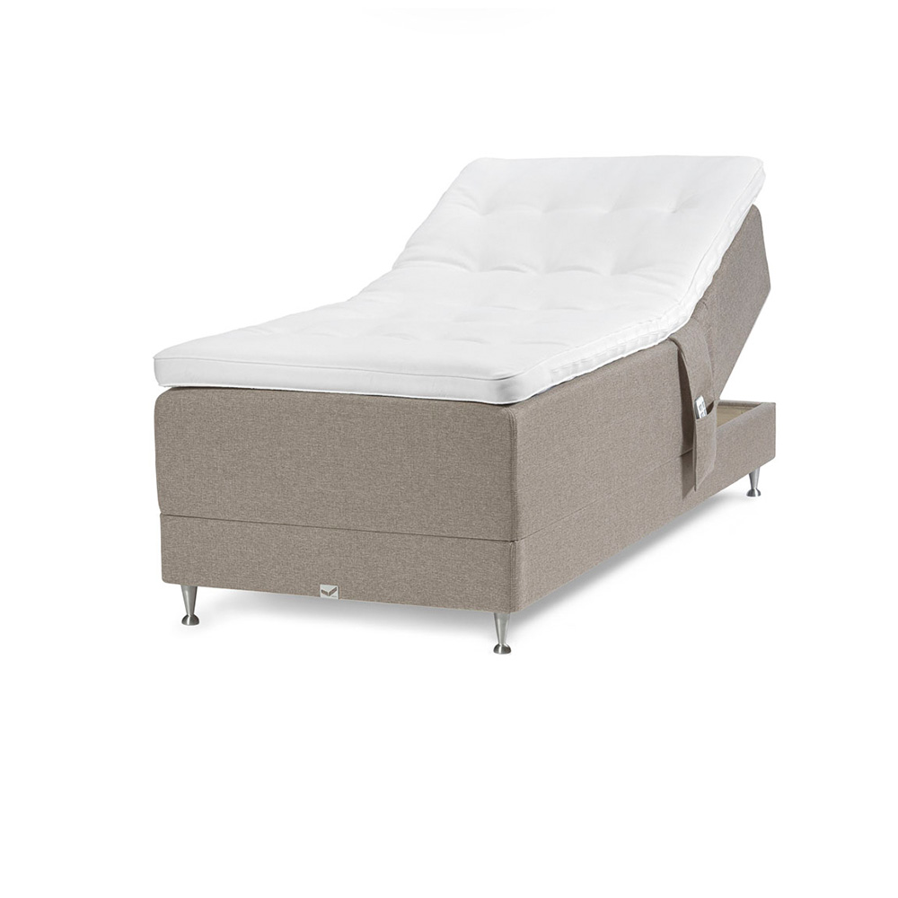 Viking Birka DuoFlex Ställbar Säng 120x200 Beige