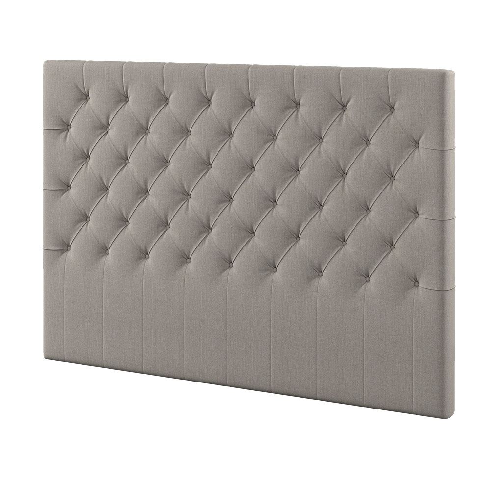 Hilding Djupknappad Sänggavel 210x125 Beige