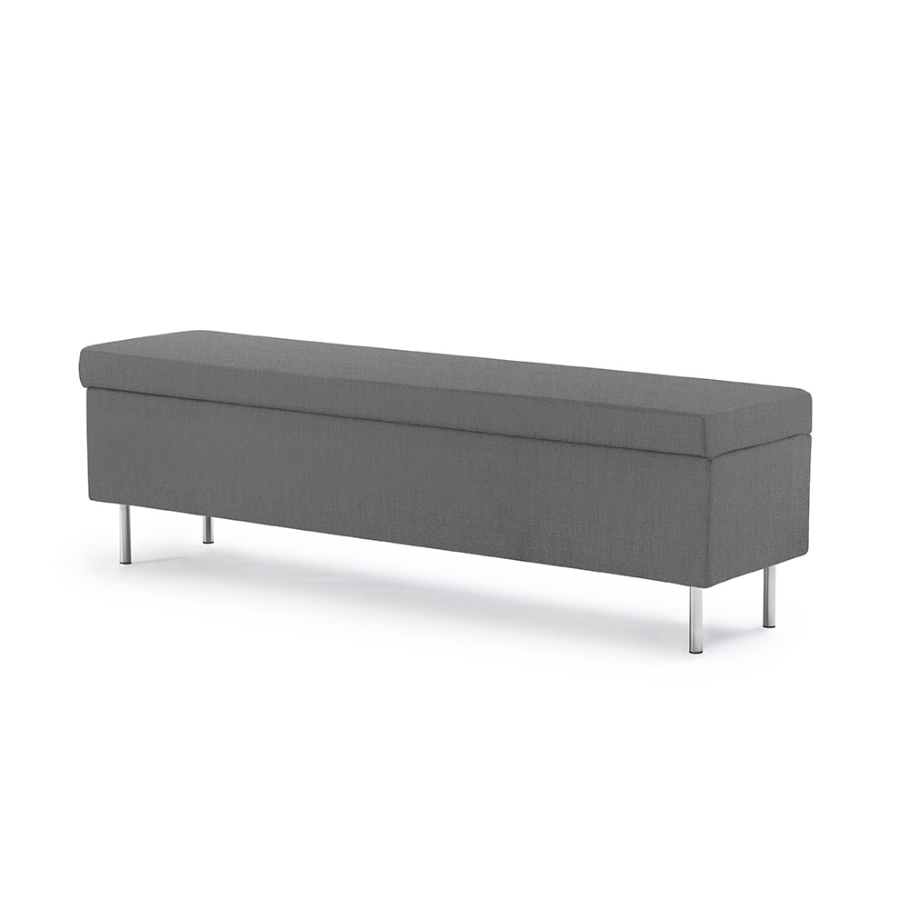Jensen Saturn Ottoman 150x38x31,5 320 Oyster Grey