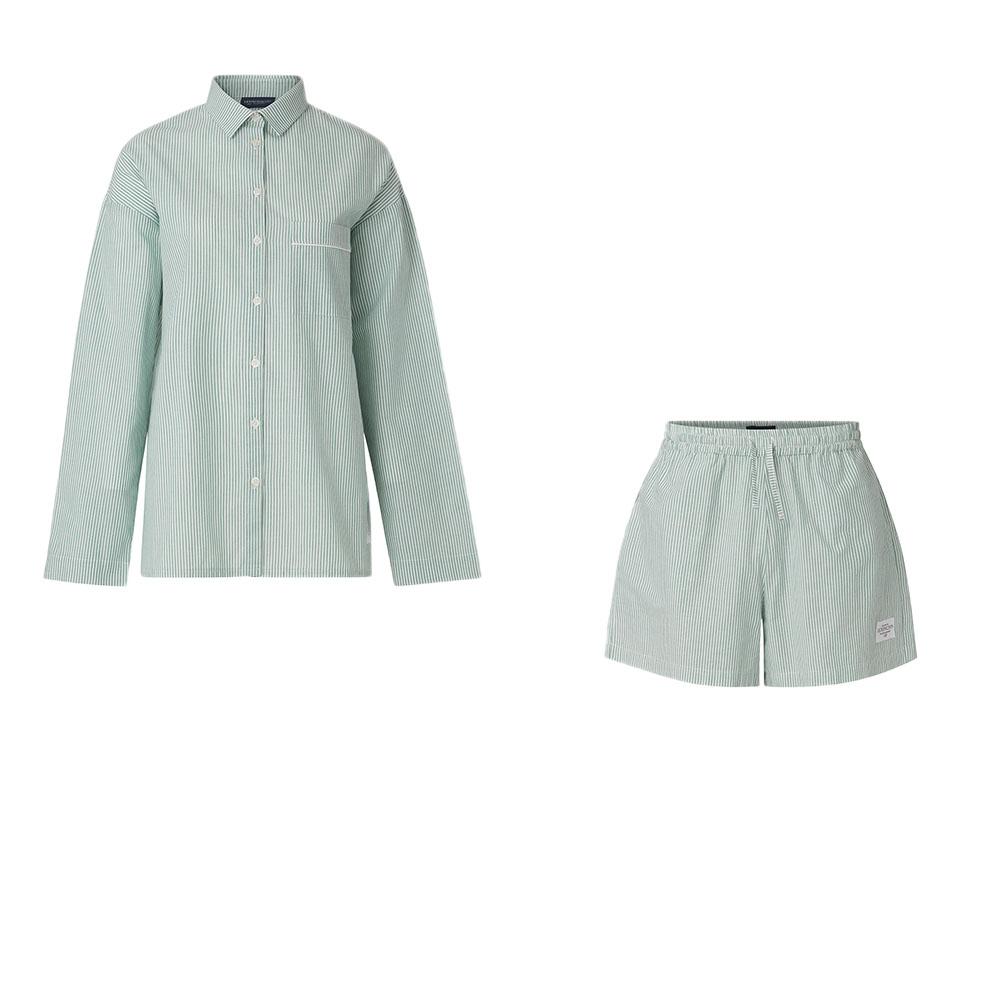 Lexington Bethenny Oxford Striped Pyjamas