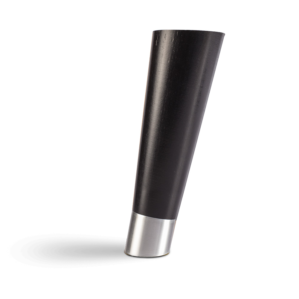 Ekens Lutande S&auml;ngben Tr&auml; Med Metallkant 4-pack