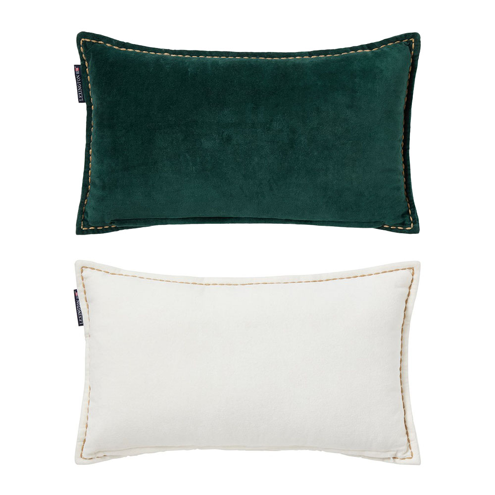 Lexington Winter House Organic Cotton Velvet Prydnadskudde