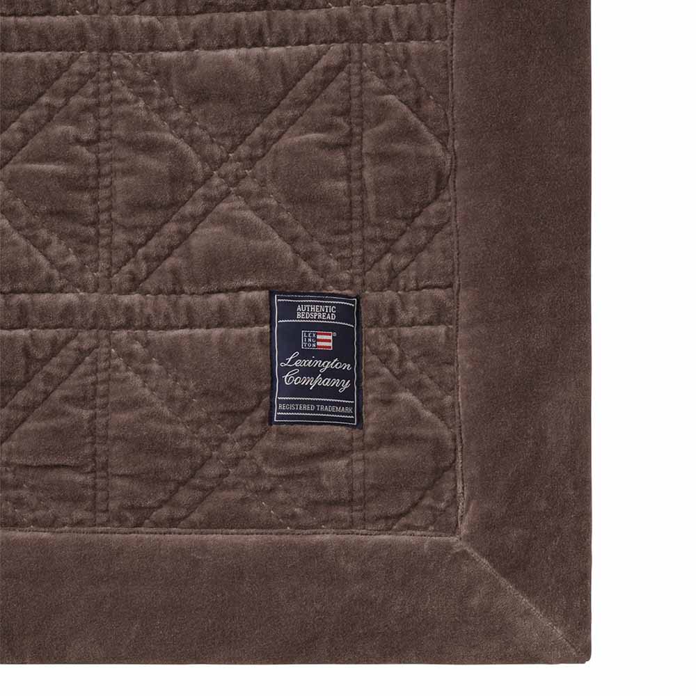 Lexington Rattan Quilted Organic Cotton Vevlet Överkast