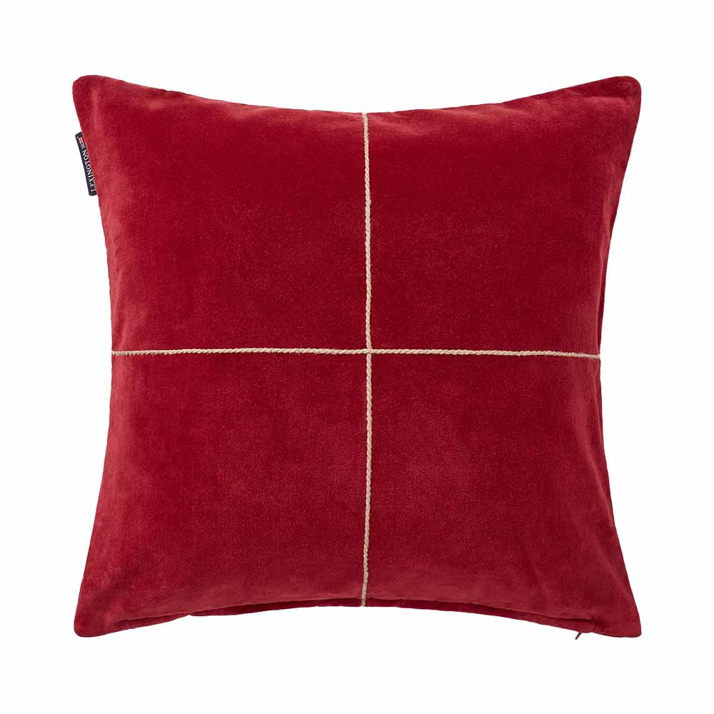 Lexington Wrapped Organic Cotton Velvet Kuddfodral