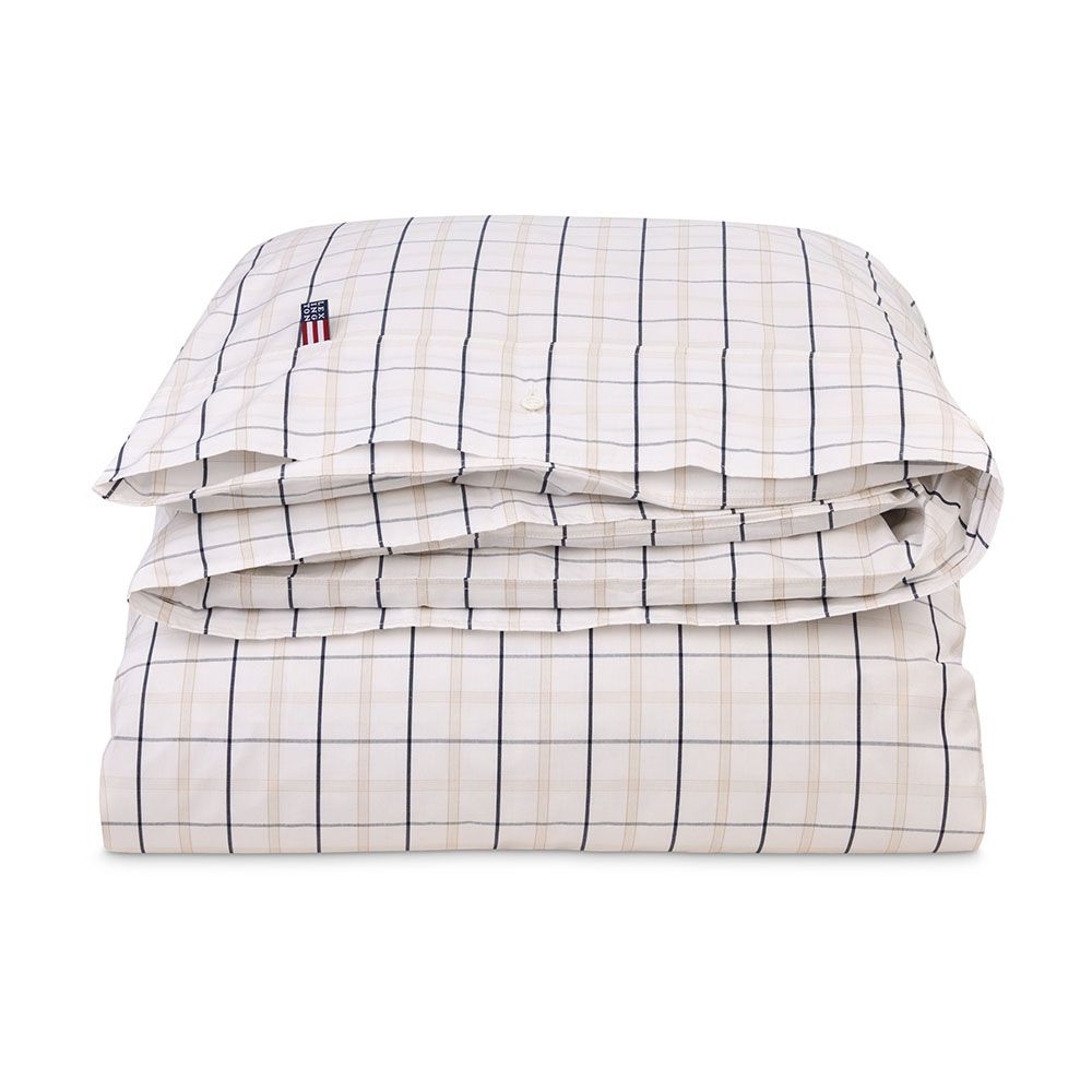 Lexington Checked Cotton Poplin P&aring;slakan