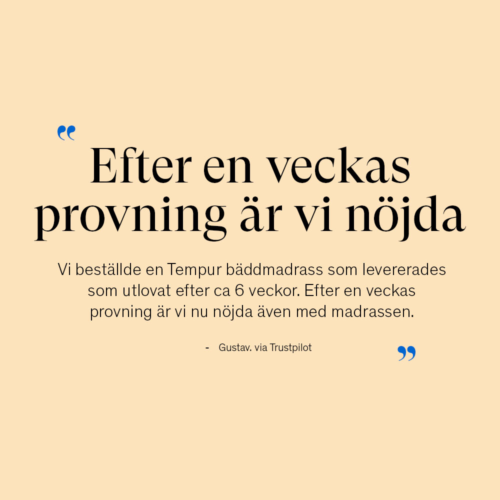 Tempur Pro Plus SmartCool 8cm Bäddmadrass