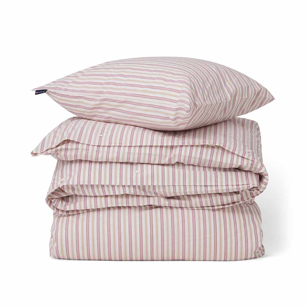 Lexington Dobby Striped Cotton Poplin Påslakanset