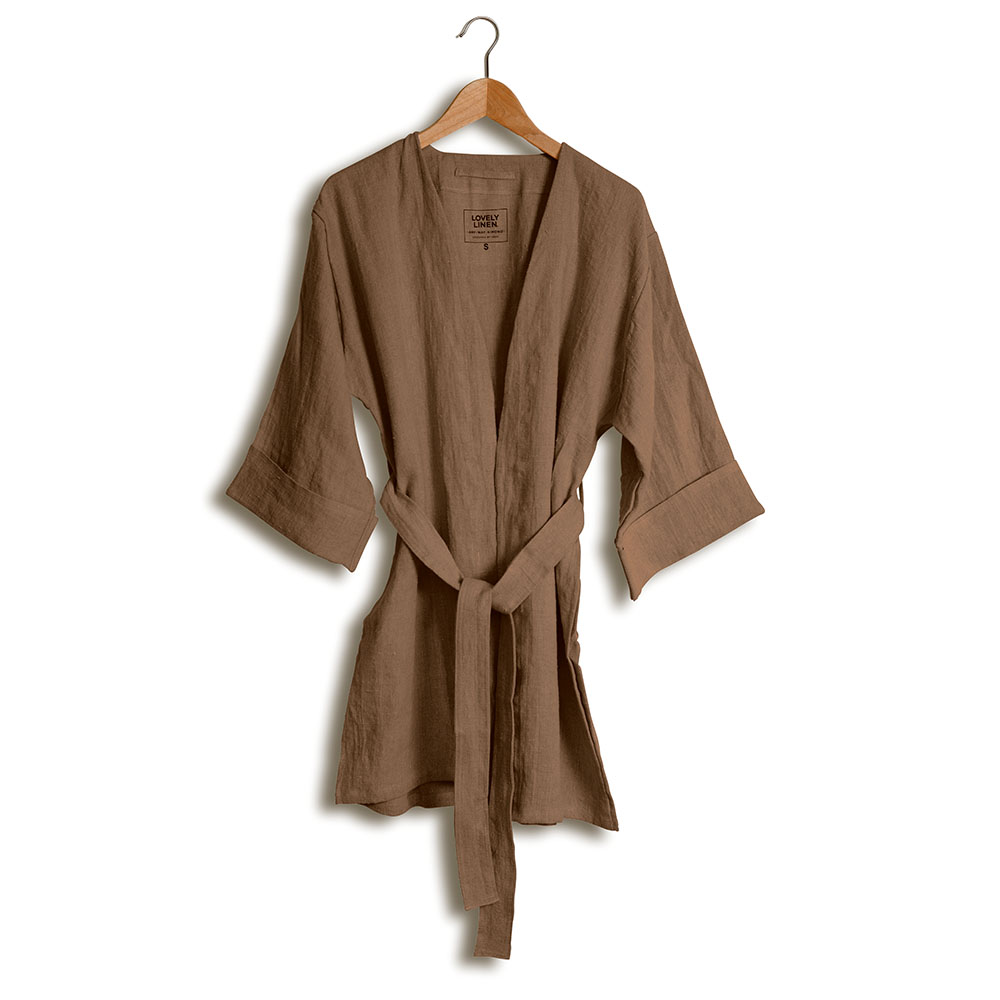 Lovely Linen Lovely Kimono Morgonrock