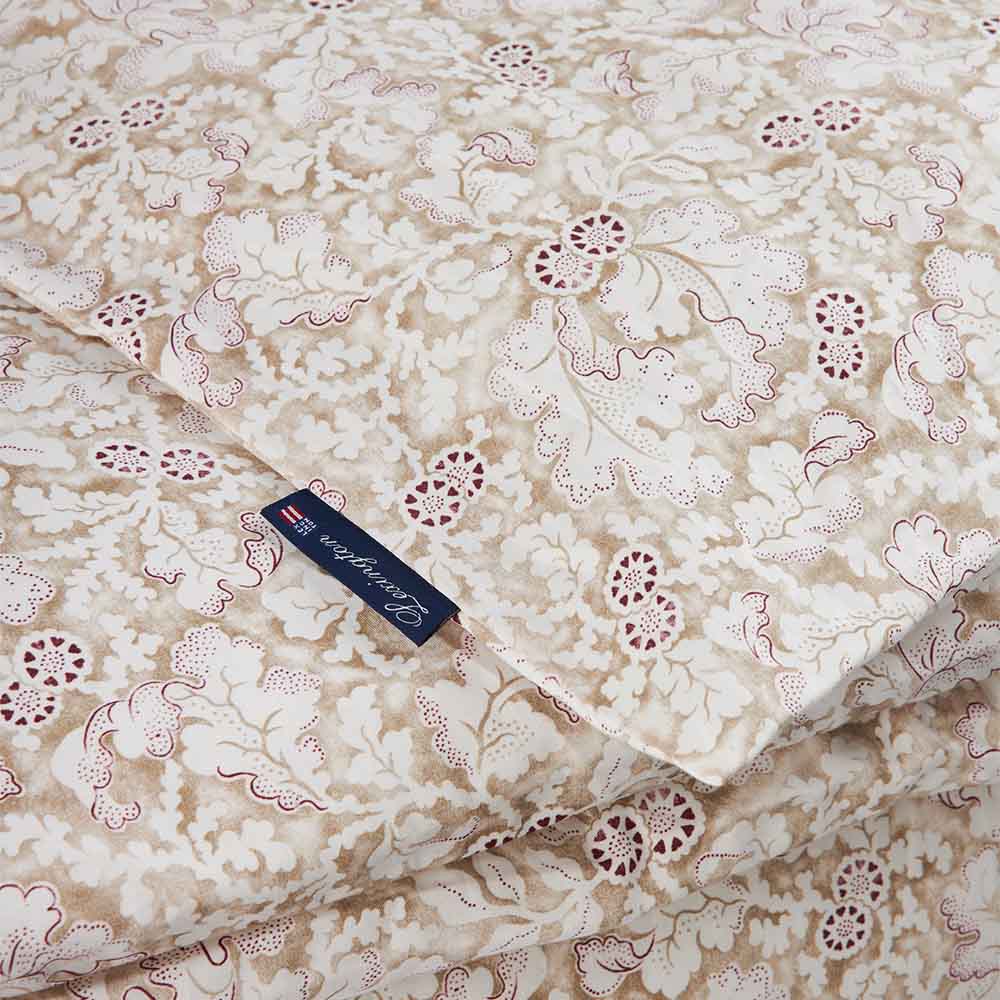 Lexington Fall Leaves Printed Cotton Sateen Örngott