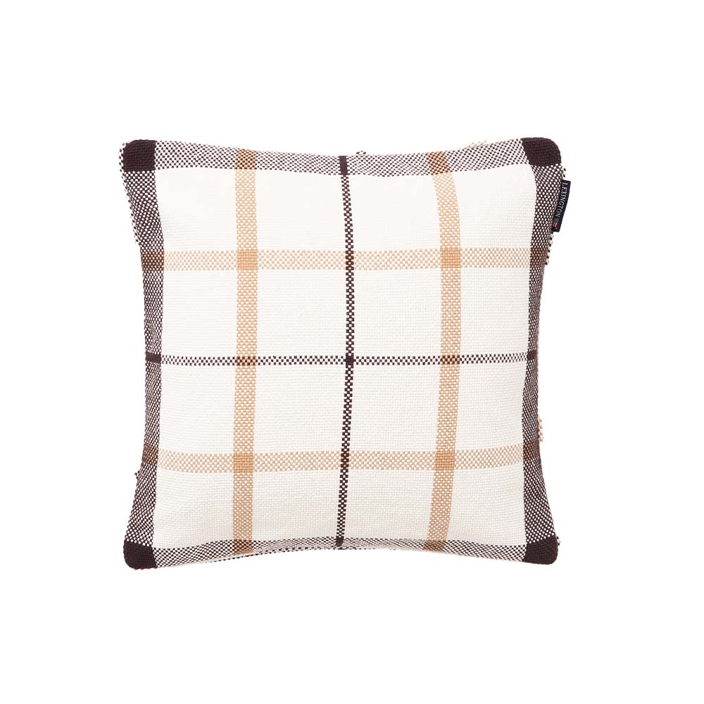 Lexington Checked Heavy Organic Cotton Kuddfodral 50x50 Multi