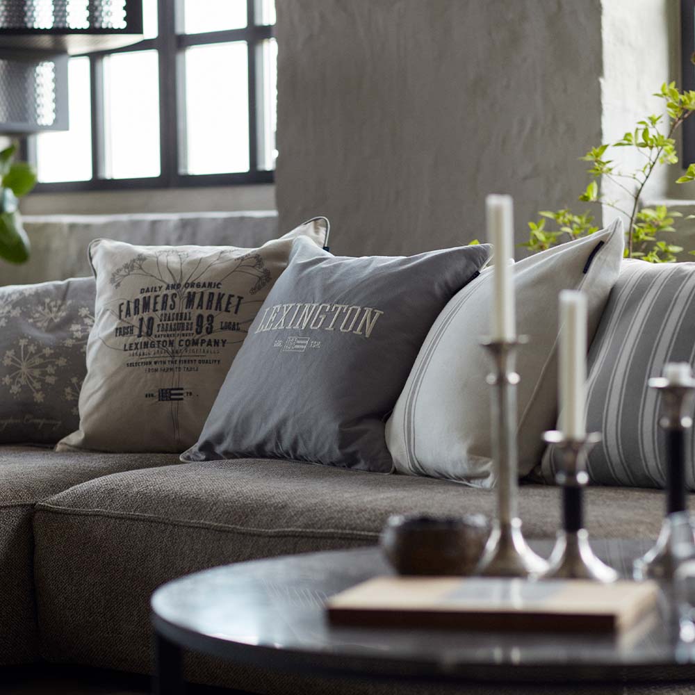 Lexington Logo Organic Cotton Twill Kuddfodral