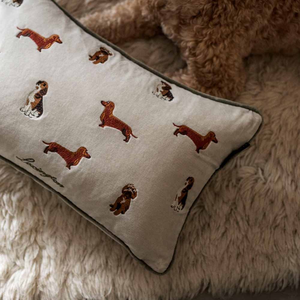 Lexington Dogs Organic Cotton Velvet 50x30 Kudde
