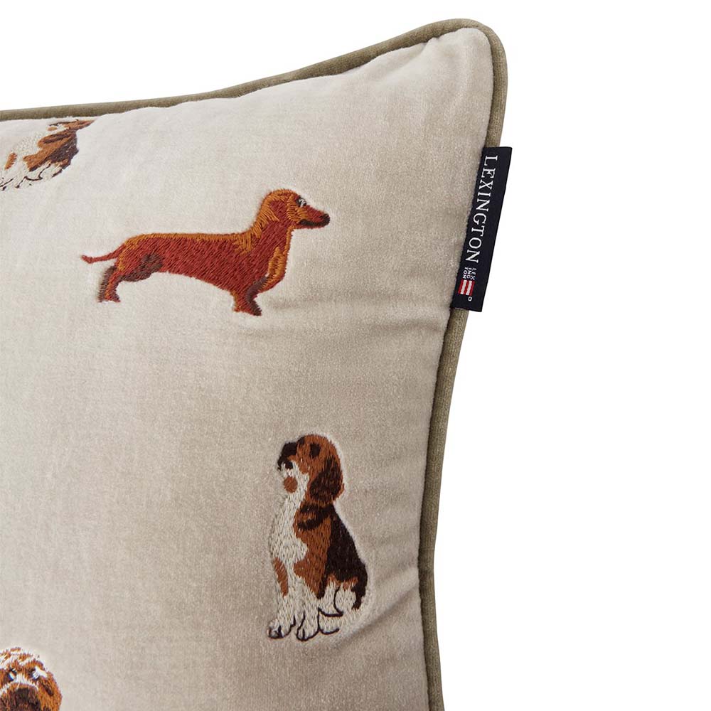 Lexington Dogs Organic Cotton Velvet 50x30 Kudde