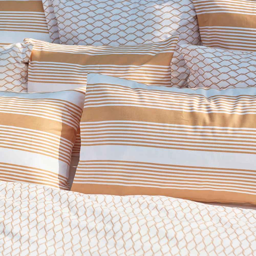 Lexington Rope Printed Cotton Poplin Påslakanset