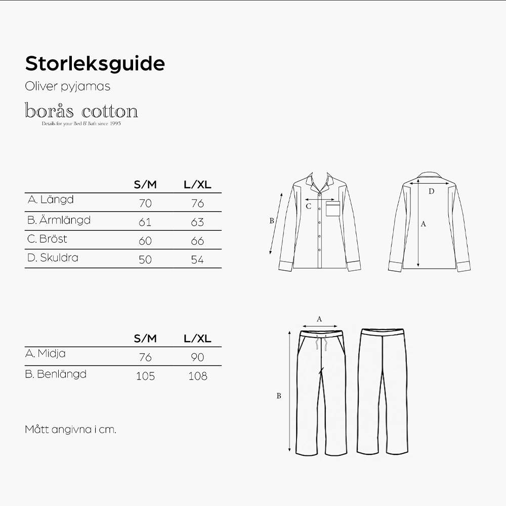 Bor&aring;s Cotton Oliver Pyjamas