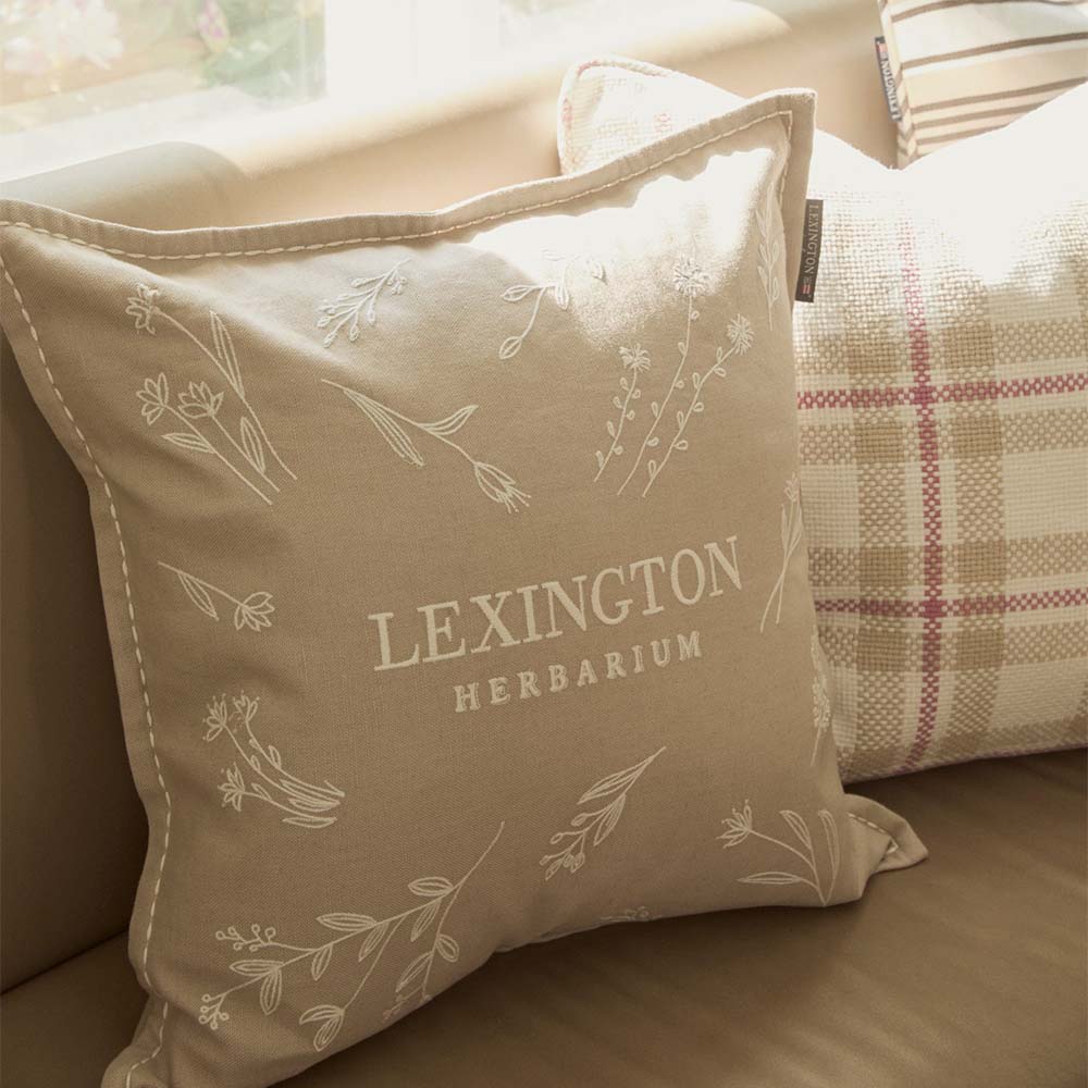 Lexington Herbarium Linen/Cotton Kuddfodral
